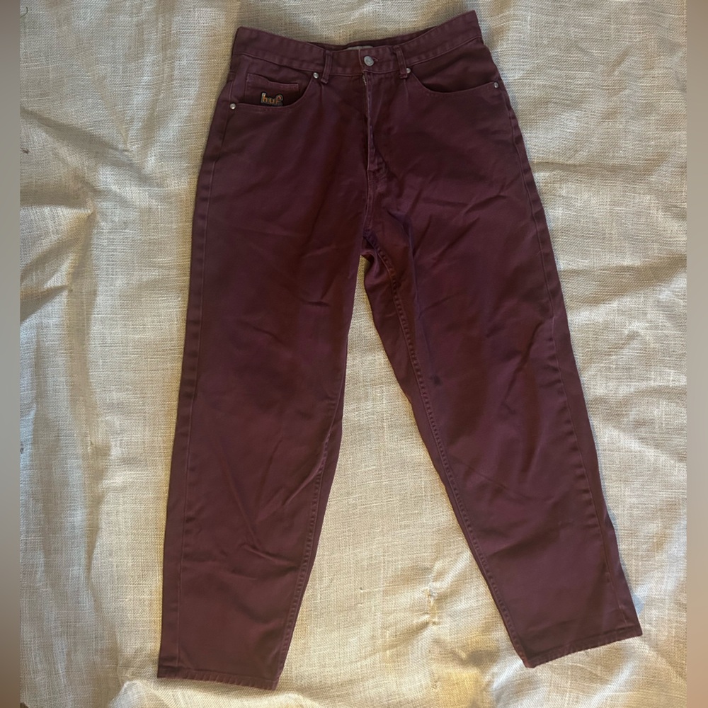 HUF Cromer Maroon Pants